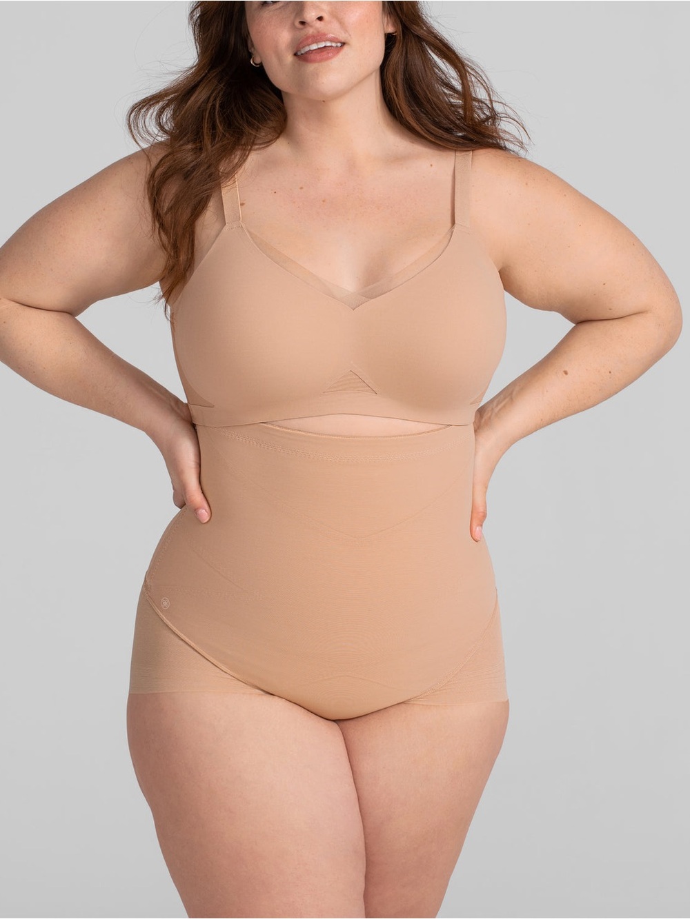 Honeylove Superpower Brief Shorts Sand